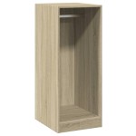 (Sonoma Oak, 48x41x102 cm) vidaXL Wardrobe Storage Rack Bedroom Closet Clothes Storage Shelf Engineered Wood